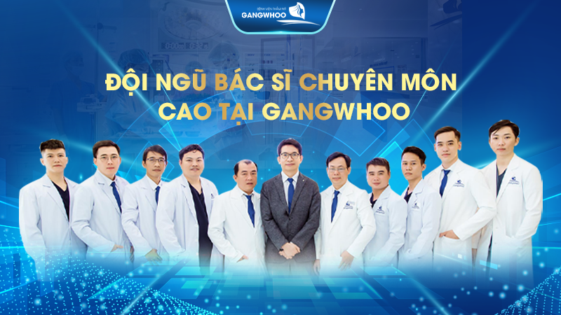 Đội ngũ y bác sĩ tại GANGWHOO