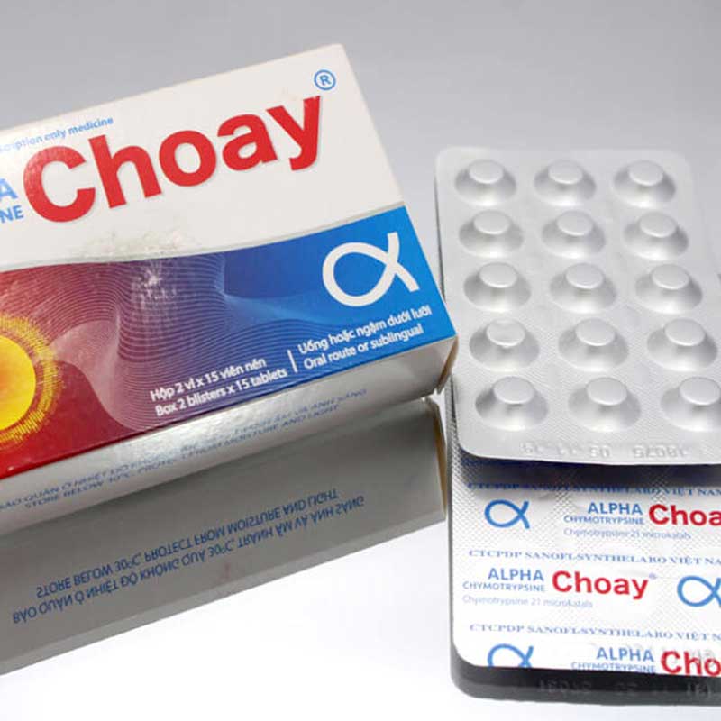 Thuốc chống phù nề Alpha Choay