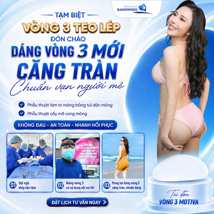 Nâng Mông “Thủ Thuật” Tôn Vòng 3 Căng Tròn Quyến Rũ