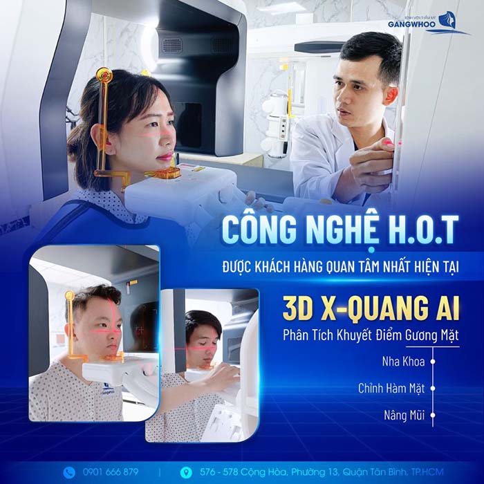 Gangwhoo ứng dụng công nghệ cao vào nâng mũi