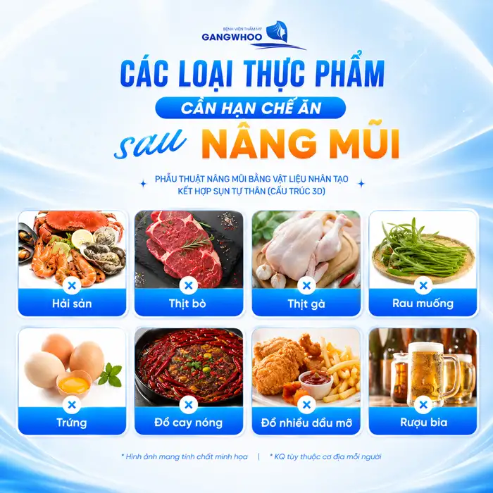 Nâng Mũi Ăn Thơm Được Không? Bác Sĩ Giải Đáp Thời Điểm Ăn An Toàn