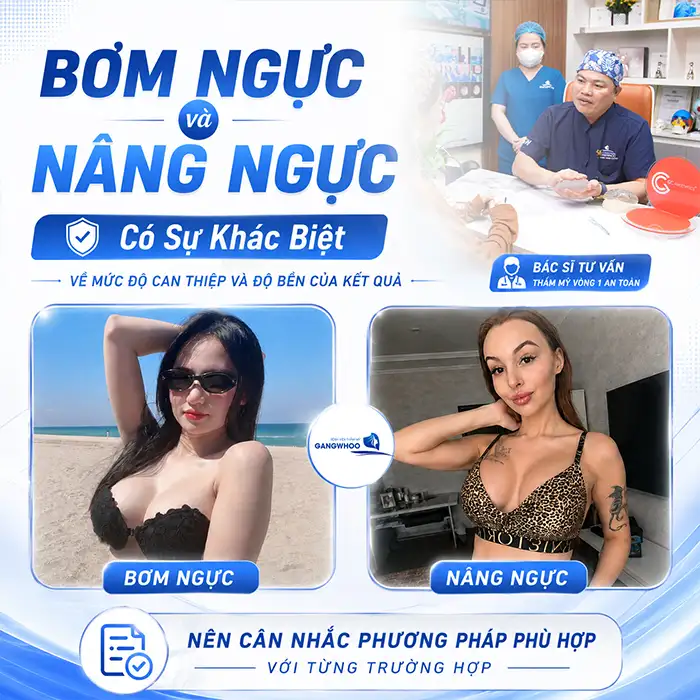 Bơm Ngực Khác Gì Nâng Ngực? Nên Lựa Chọn Phương Pháp Nào?