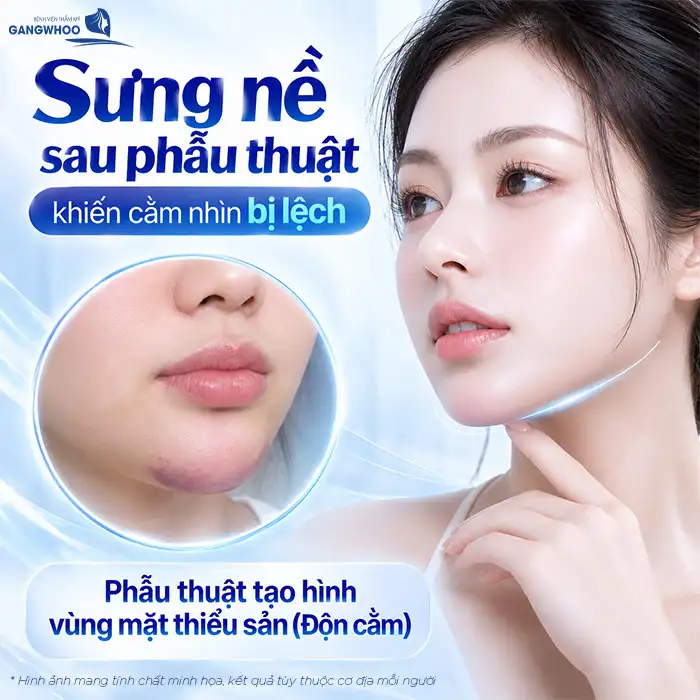Độn Cằm Bị Lệch Phải Làm Sao? Nguyên Nhân Và Cách Khắc Phục