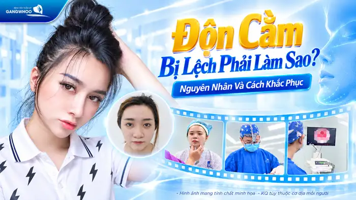 Độn Cằm Bị Lệch Phải Làm Sao? Nguyên Nhân Và Cách Khắc Phục