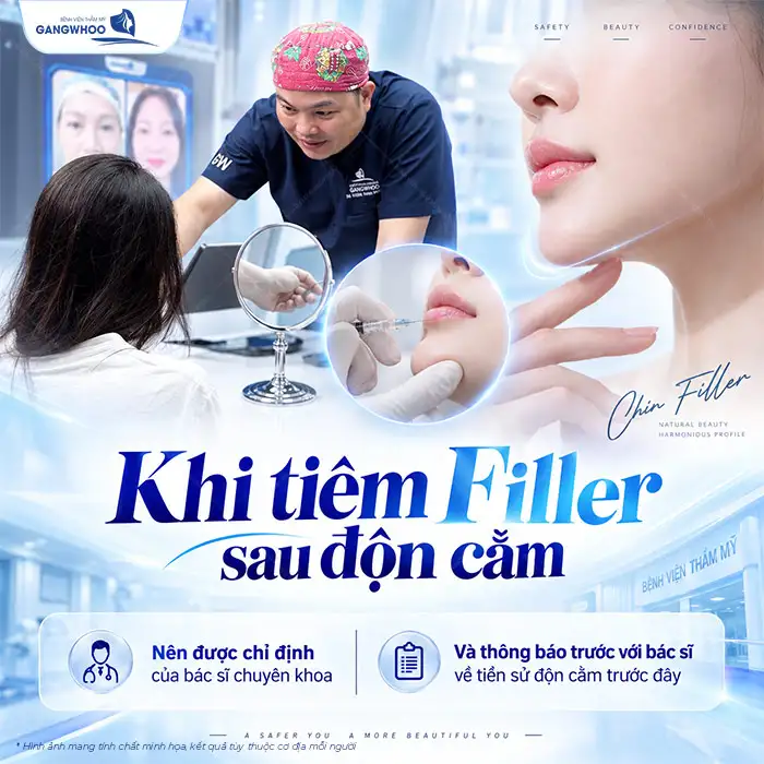 Độn Cằm Rồi Có Tiêm Filler Được Không? Bác Sĩ Giải Đáp