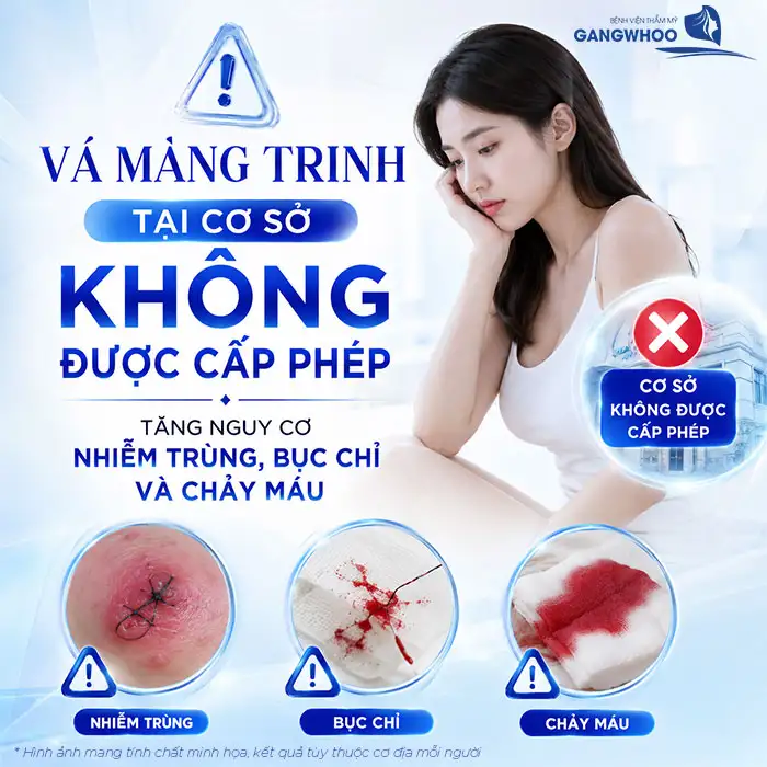 Vá Màng Trinh Có Nguy Hiểm Không? Bác Sĩ Bệnh Viện Gangwhoo Chia Sẻ